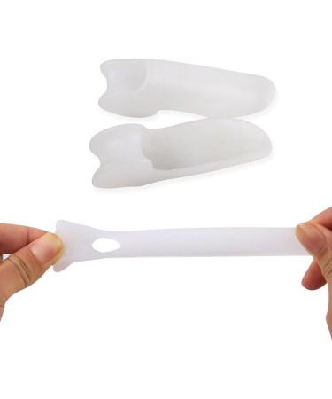 Pedimas Inflamed Bale Help Corrector Splint - Premium Gel Pain Relief Pads for Small Pinky Toe - Includes 2 Pairs with Toe Spreader - Buy Online on GoSupps.com