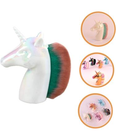 HAPINARY Nail Dust Cleaning Powder Makeup Brush Facial Cleaning Brush Stamping Nail Polish Sunglasses Display Stand Face Cleaner Brush Fingernail Scrub Brush Grip Make up Plastic - Buy Online on GoSupps.com