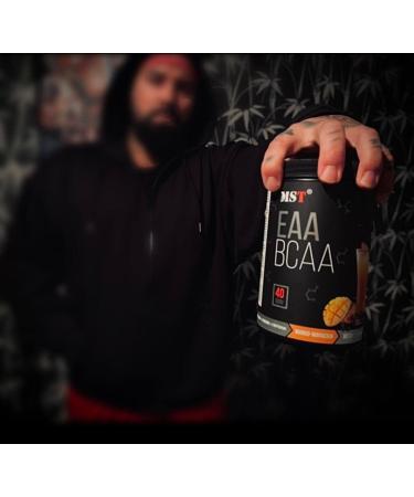 MST EAA & BCAA High-Dose Amino Acids Powder | 520g | 40 Servings | No Coloring | Peach Ice Tea | MST Nutrition Berlin - Buy Online on GoSupps.com