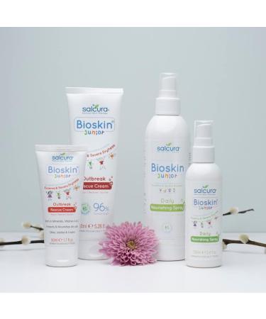 Salcura Natural Skin Therapy Bioskin Junior Daily Nourishing Spray Suitable For Anyone Prone To Eczema Psoriasis & Dermatitis Takes Away Immediate Dryness & Itchiness 100ml 100 ml (Pack of 1) - Buy Online on GoSupps.com