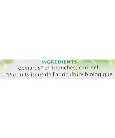 Jardin BiO tic - Spinach branches - organic - salty - AB certified - 630 g jar - Buy Online on GoSupps.com