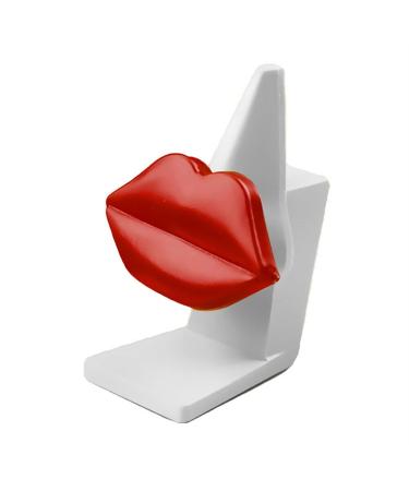 Xxxxw glasses holder stand glasses stung sunglasses holder lip beard shape home funny desk decor spectacle holding holder brainsters stand glasses case decorative gift (color name: lip)
