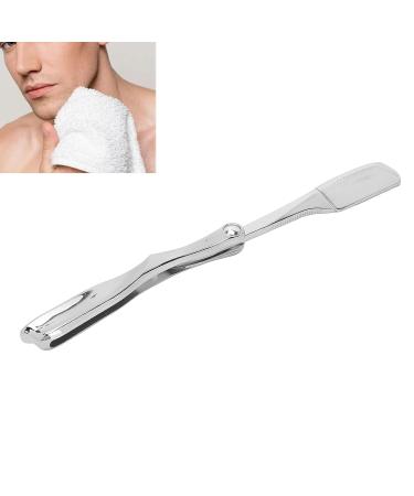 Folding Straight Edge Razor | Stainless Steel Barber Shaver | Salon Quality Men's Razor Blade Holder - International Shipping Available - Buy Online on GoSupps.com