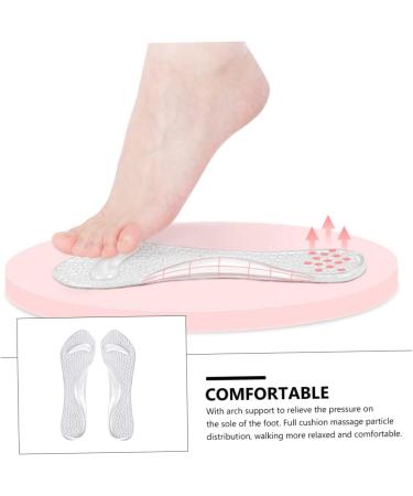 Buy NOLITOY Non-Slip Massage Mat Insoles - 6 Pairs Gel Arch Support Cushions for High Heels | International Shipping - Buy Online on GoSupps.com