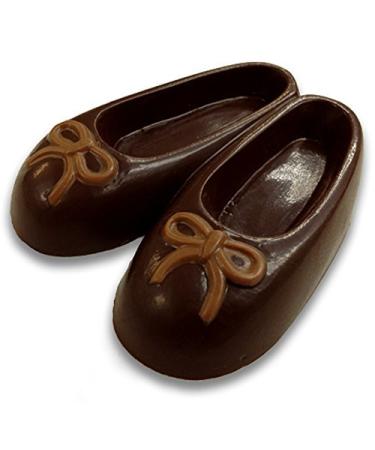 Premium Swiss 58% Dark Chocolate Ballet Slippers Solid 100 g