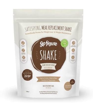 Go Figure SlimBiome Creamy Chocolate Meal Replacement Shake 700g NON-GMO and Gluten-Free High Energy Protein Shake for Weight Management Diet 1 Pack of 14 Servings - Buy Online on GoSupps.com