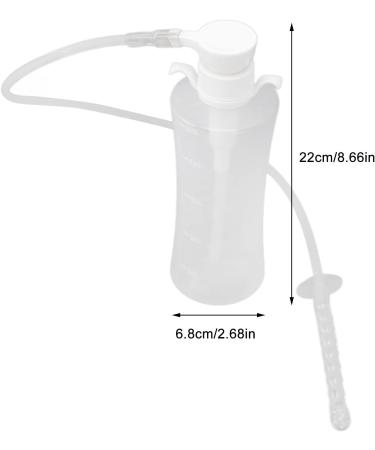 500ml Manual Pressure Inlet Bottle Set - Reusable & Portable Anal Vagina Cleaning - Ideal for Home & Travel - Buy Online on GoSupps.com