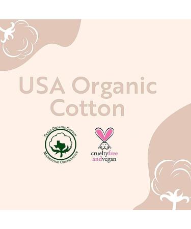 Organic Cotton Panty Liners for Women | Unscented & Thin | Cruelty-Free & Breathable | Light Incontinence & Natural | Vegan Menstrual Pads Regular - 50 Pack - Buy Online on GoSupps.com