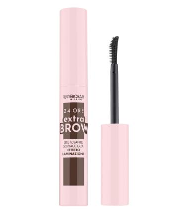 DEBORAH Deborah Milano - 24 Hour Extra Brow Clear Fixing Gel long-lasting immediate lamination effect lightweight gel texture dries quickly