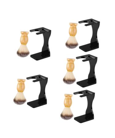 Beaupretty 5 sentences Razing cream Salon Salon Razor Brazil Razor Razor Brazil From Razor Brazil Organizer Face Salon Brush Barber Beard brush Mann Acrylic Tools