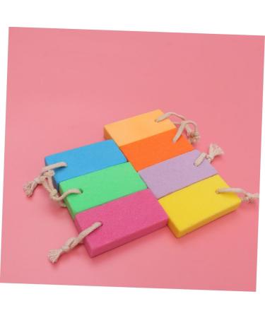 FRCOLOR 18 Piece Tool Pedicure Scrubber Pumice Stone Rubbing Exfoliating Stone Rubbing Dead Skin Remover Rubbing Stone Pedicure Pumice Stone Springboard Sponge Scrubber Pedicure Brush Feet - Buy Online on GoSupps.com