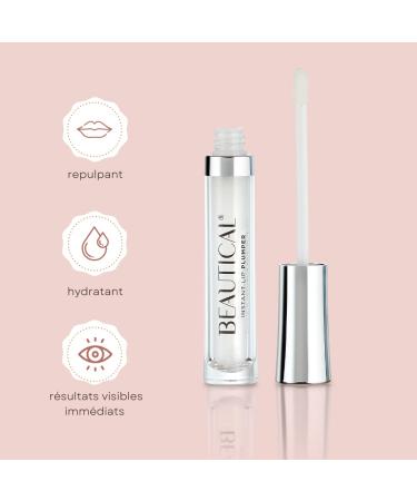 Instant Lip Plumper - Fuller Softer Lips with Hyaluronic Acid | Moisturizing Lip Maximizer 5ml - International Shipping Available - Buy Online on GoSupps.com