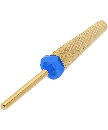 Manicure Drill Bit Nail Drill Bit Gold Multifunctional Cone Quick Sanding for Beauty Salon (133#-M) - Buy Online on GoSupps.com