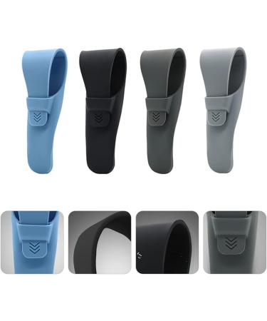 Heallily Razor Travel Case | Silicone Silver Protection Cover | 4-Piece Manual Shaving System & Toothbrush Holder for Men | Perfect for Air Travel - Buy Online on GoSupps.com