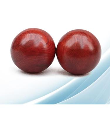 Frcolor 4-Piece Portable Hand Training Balls | Stress Relief & Massage Gear for Fitness | Asian Meditation Rosewood Balls - Buy Online on GoSupps.com