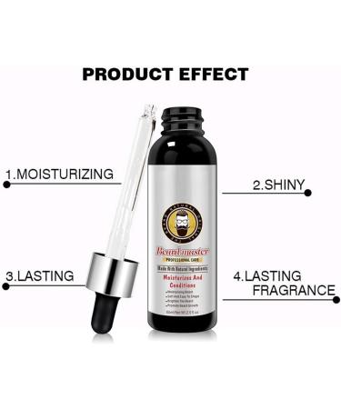 ExQst BeardMax Organic Oil - All Natural Beard Growth Serum for Men | 2PCS Bart l for Fuller Beards - Buy Online on GoSupps.com