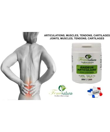 Joint Stiffness - Glucosamine Chondroitin MSM Marine Collagen - Joints Tendons Mobility Joint Pain Osteoarthritis Tendonitis 60 Capsules Made in France - Buy Online on GoSupps.com