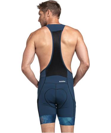 Sch ffel Men's Cycling Pants | Skin Pants Solo Bib 4H 54 in Blue | International Shipping Available - Buy Online on GoSupps.com