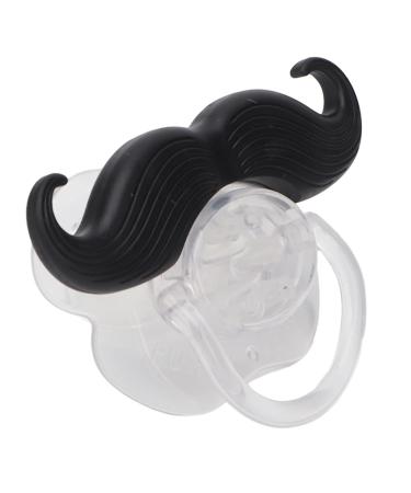 Zjchao baby pacifier - funny mustache style with food -safe silicone and polypropylene.Safe for newborns and suitable for baby boys and girls