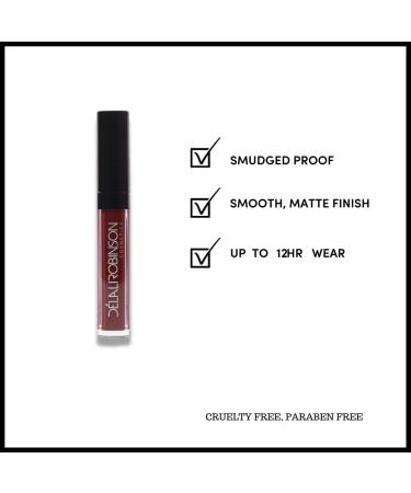 Lali Robinson Cosmetics Color Me Bad Matte Liquid Lipstick (Coffee) - 0.27 Fl. Oz - Long-Lasting & Moisturizing - Mother's Day/Girlfriend Gift - Cruelty Free - Smudge-Proof - Buy Online on GoSupps.com