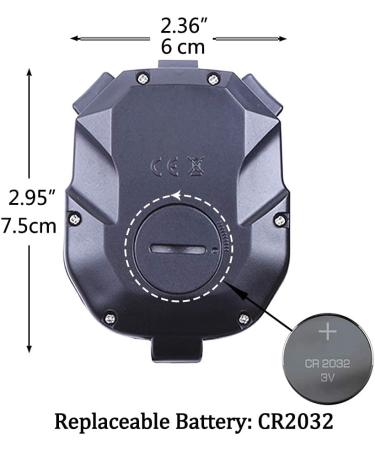 Pulivia 10-Lap Digital Stopwatch | Sports Timer with Recall Countdown Alarm & Calendar for Coaches & Athletes - Large Display for Swimming & Training - Black - Buy Online on GoSupps.com