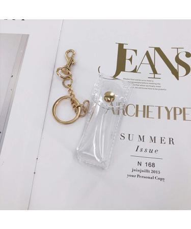 VALICLUD Clear Lipstick Storage Bag - Lip Balm Organizer & Keychain Pendant for Handbag | International Shipping Available - Buy Online on GoSupps.com