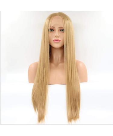 Buy BGHJUE African Wig - Yellow Long Straight Synthetic Lace Front Wig for Black Women | Soft & Heat Resistant Hair - Buy Online on GoSupps.com