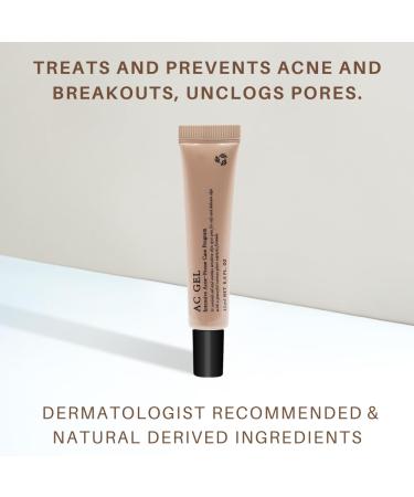 Korean Skin Care Serum for Oily & Acne-Prone Skin | Reboncel AC Gel with Hyaluronic Acid & Retinyl Palmitate - 15 mL - Buy Online on GoSupps.com