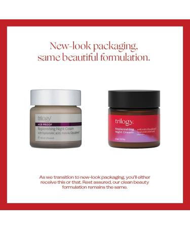 Trilogy Age-Proof Replenishing Night Cream 2 fl oz - Anti-Aging Hydration - Buy Online on GoSupps.com
