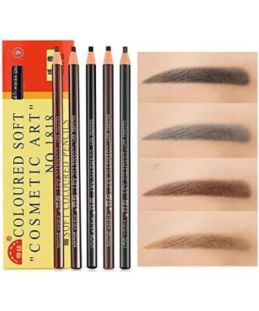 Pull line eyebrow pencilSweat proofwedding makeup Male up (Dark Coffee One Size) 1 count (Pack of 1) Dark Coffee - Buy Online on GoSupps.com