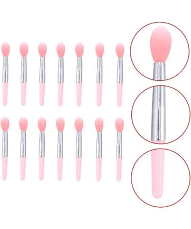MAGICLULU 5 Sets Lip Gloss Brush Eyeshadow Makeup Brush Lip Exfoliating Applicator Manual Facial Cleansing Brush Silicone Makeup Applicator Lip Brush Beauty Supply Makeup Tool Pink - Buy Online on GoSupps.com