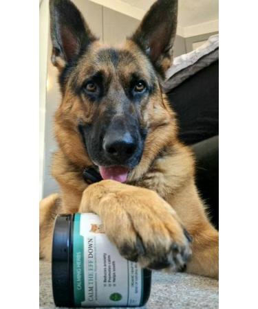 Calming Dog Treats for Stress & Anxiety Relief - 90 Tablets Chicken Flavor - Buy Online on GoSupps.com