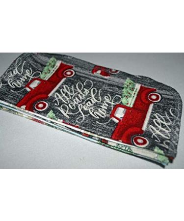 Holiday Joy Washable Napkins 8x8 inches 5 Pack - Little Wipes (R) Flannel - Buy Online on GoSupps.com