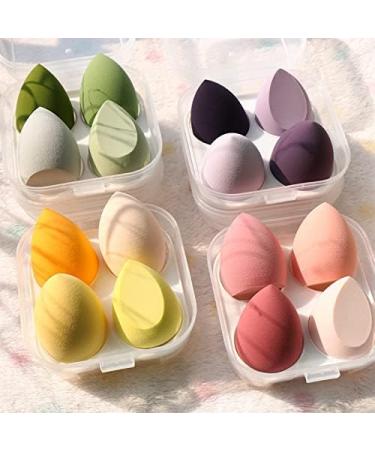 Powder puff 4-piece makeup puff beauty blender set silky feminine makeup foundation sponge puff beauty tool Face powder puff (Size : Bottle Lightblue) - Buy Online on GoSupps.com