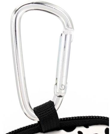 COOWOON GASSI BACK DOG Crossbody Bag - Dog Walking Essential with Poop Bag Dispenser Ideal for Toys & Accessories - Stylish White Leopard Design - Buy Online on GoSupps.com