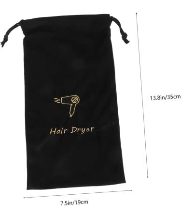Outanaya Bag Organizer for Purse Hair Dryer Travel Bag Drawstring Bag Pouch Jewelry Bag Carrying Bag Portable As Shown 35x19cm - Buy Online on GoSupps.com