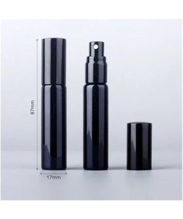 6PCS 10ML Portable Glass Refillable Perfume Bottles - Travel Atomizer Spray for Makeup & Fragrance - Buy Online on GoSupps.com