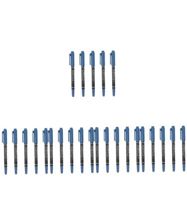 FOMIYES 25 Pcs Marker Pens Cosmetic Liner Salon Mapping Pen Marking Pen Plastic Drawing Tool Eyebrow Pencil