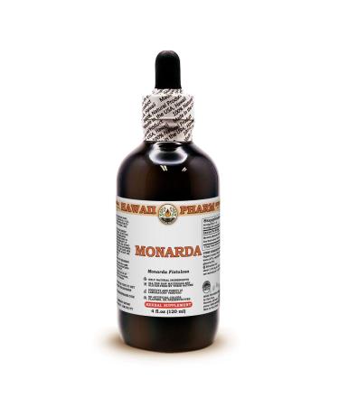 Monarda Liquid Extract Monarda (Monarda Fistulosa) Dried Herb Powder Tincture Supplement 4 oz 4 Fl Oz (Pack of 1)