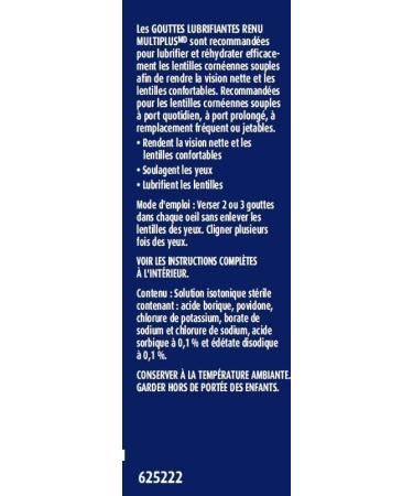 Bausch & Lomb Renu MultiPlus Lubricating Drop 8ml - Buy Online on GoSupps.com