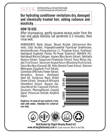 Sleek Hydrating Conditioner - Paraben-Free Vegan Revitalizing Formula for Damaged Hair - Keravis PE - 8.4 oz Salon Size - Buy Online on GoSupps.com