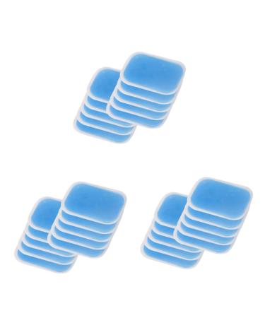 Sosoport Fitness equipment 90 STK Gelpads for abdominal stimulators Gelpads for belly toner replacement gel pads patch jelly gelee abdominal muscle stimulator 30PCSX3PCS Blaux3stk