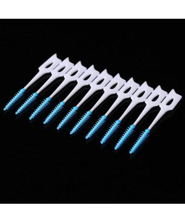 160PC Portable Silicone Interdental Brush Toothpick - Eco-Friendly Oral Dental Hygiene Tool for Family Travel - Buy Online on GoSupps.com