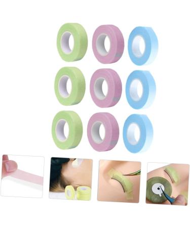 Buy NOLITOY 12 Rolls Lash Tape & Cup Holder - Eyelid Tape for Eyelash Grafting Medical Eye Patch & Hair Care - Non-Woven Fabric Grooming Tool - International Shipping - Buy Online on GoSupps.com