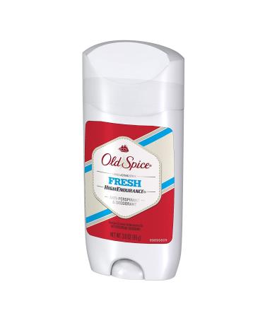 Old Spice High Endurance Invisible Solid Men's Deodorant 6-Pack - 3 Oz / 85g, Fresh Scent - Buy Online on GoSupps.com