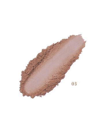 LACOMCHIR Vegan Matte Powder Blush -03, 0.16oz | High Impact & Lightweight Cheek Contour Makeup - Buy Online on GoSupps.com