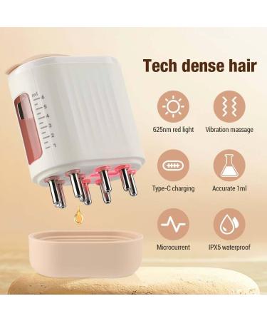 Opuscalp Viva Advanced Scalp Care Massage & Opossum Hair Oil Applicator with Red Light | Enhance Hair Growth & Scalp Health - Buy Online on GoSupps.com