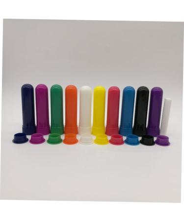 Healifty Nasal Inhaler Tube - 24 Sets | Empty Blank Sliver Tubes for Essential Oils - Buy Online on GoSupps.com