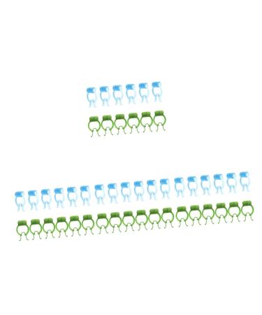 DOITOOL 48 pcs Free Up Home Snoring Nosebleeds Care Devices or Nasal Slimmer Eva Bleeds Pool Accidental Wide Plastic Pain Foam Ring for to Shaper Breathing Convenient Pinchers Training Assorted Colorx4pcs 6.5X4cmx4pcs