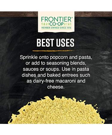 Frontier Co-op 1lb Nutritional Yeast Large-Flake | Unflavored | Vegan Superfood - Buy Online on GoSupps.com